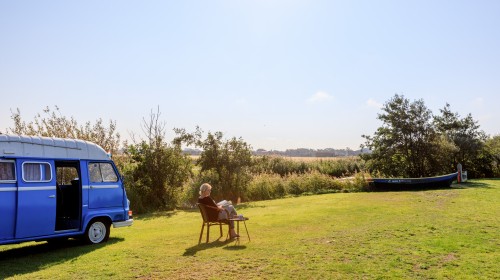 Wanda in de zon